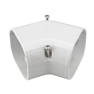 因幡電工 INABA 因幡電工 LDKF-90W コーナー45°曲り 90タイプ ホワイト