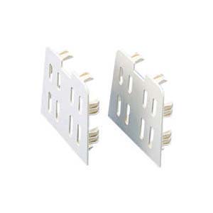 因幡電工 INABA 因幡電工 PRC-351N 2枚入 プラロック端末カバー 50個