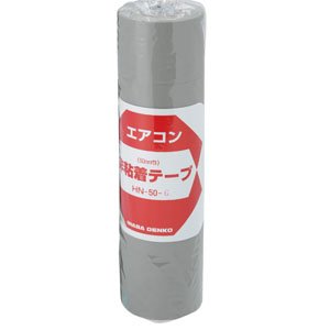 因幡電工 INABA 因幡電工 HN-50G エアコン用非粘着テープ 50mm×18m グレー
