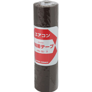因幡電工 INABA 因幡電工 HN-50B エアコン用非粘着テープ50mm×18m ブラウン