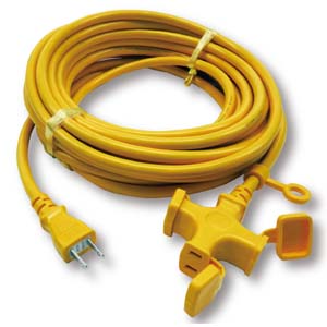 ジャッピー JAPPY ジャッピー KM02-10JP 屋内型延長コード 黄 10m JAPPY