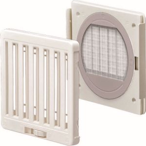 ジャッピー JAPPY ジャッピー JKS150MWH 換気用樹脂製レジスター JAPPY