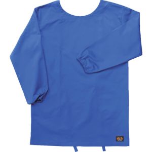 日光物産 日光物産 AX1101 F BL Armatex防炎エプロン割烹着型