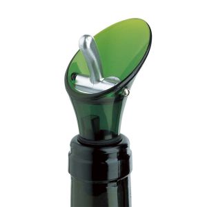 グローバル グローバル カラー ワインストッパー & ポアラー グリーン 8303