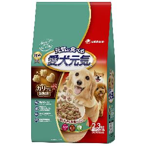 ユニチャーム Unicharm ユニチャーム 愛犬元気 ささみ ビーフ 緑黄色野菜入り 2.3kg