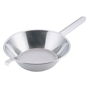 三宝産業 YUKIWA UK 18-8 片手ハンドル パンチング 油こし 19cm ユキワ 三宝産業 YUKIWA