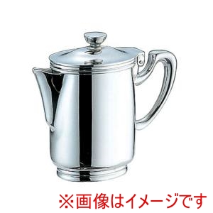 三宝産業 YUKIWA ユキワ UK UK18-8B渕ロイヤルミルクポット蓋付 5人用 PML805 三宝産業