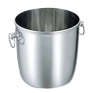 三宝産業 YUKIWA UK 18-8 B渕 シャンパンクーラー A 玉付 ユキワ 三宝産業 YUKIWA