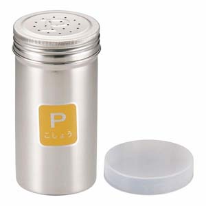 遠藤商事 TKG TKG 18-8 調味缶 ロング アクリル蓋付 P缶 こしょう BTY8003 遠藤商事