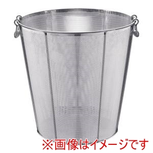 三宝産業 YUKIWA UK 18-8 パンチング 深･深型 揚げざる 補強付 51cm ユキワ 三宝産業 YUKIWA