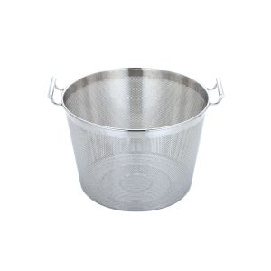 三宝産業 YUKIWA UK 18-8 パンチング 遠心脱水ザル ハンドル付 46cm ユキワ 三宝産業 YUKIWA
