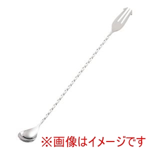 三宝産業 YUKIWA UK 18-8 ツイスト バースプーン 40cm ユキワ 三宝産業 YUKIWA