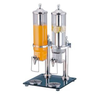 三宝産業 YUKIWA UK KINGO ジュースディスペンサー2.6L 2連タイプ 36402-2 ユキワ 三宝産業 YUKIWA メーカー直送 代引不可 北海道沖縄離島不可