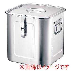 三宝産業 YUKIWA UK 18-8 パッキンフック付 角 キッチンポット 36cm 手付 電解仕上 AKT3708 ユキワ 三宝産業 YUKIWA メーカー直送 代引不可 北海道沖縄離島不可