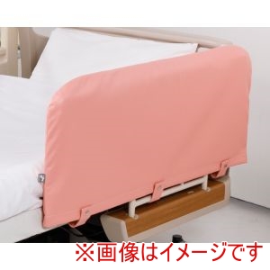 特殊衣料 特殊衣料 462685 0100 サイドレールクッションカバー 片面 L ブラウン