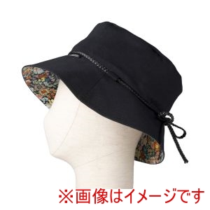 特殊衣料 特殊衣料 477957 2081 abonet+JARI アボネット+ジャリ ハットフラワー ブラック フリーサイズ