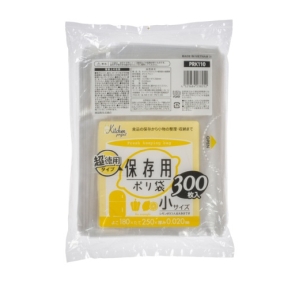 ジャパックス ジャパックス PRK110 キッチンプロジェクト保存袋 小 超徳用300P