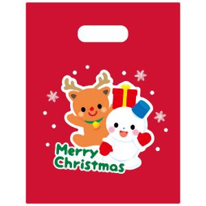 アーテック ArTec アーテック クリスマスプレゼント袋 小 マチ無し 100枚 6714