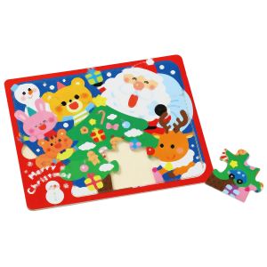 アーテック ArTec アーテック 木製クリスマスジグソーパズル クリスマスツリー 6721