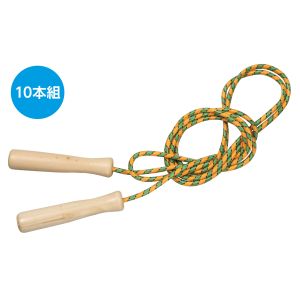 アーテックArTec アーテック 木柄なわとび オレンジ 10個セット  6739