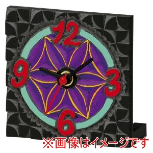 アーテック ArTec アーテック 黒彫板 時計 100mm角 12631