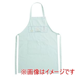 日本文教センター 日本文教センター 基礎縫い エプロン グリーン 51038