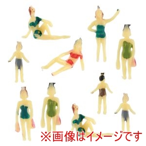 アーテック ArTec アーテック ジオラマ模型 水着の人 1/100 10個組 58586