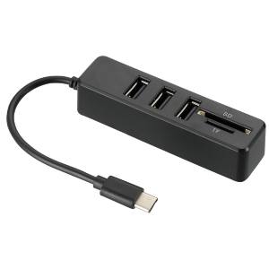 アーテック ArTec アーテック USB TypeCハブ カードリーダー付 91865
