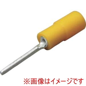 ニチフ ニチフ TMEX TC-0.3-9.5-YEL 環境配慮形 絶縁被覆付圧着端子 TC形 棒形 TMEX TC-0.3-9.5-YEL 100P