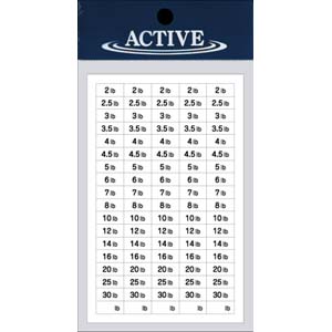 アクティブ ACTIVE アクティブ ポンドシール ブラック 2枚入