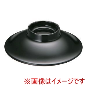 関東プラスチック工業 関東プラスチック工業 ニューメラミン 汁椀 外黒内朱 M-355 蓋