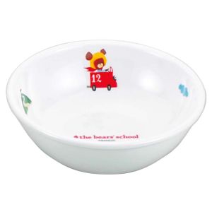 関東プラスチック工業 関東プラスチック工業 メラミン 子供用 食器 くまのがっこう ボール M-3110J