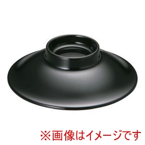 関東プラスチック工業 関東プラスチック工業 ニューメラミン 汁椀 外黒内朱 M-816 蓋
