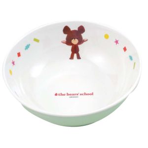 関東プラスチック工業 関東プラスチック工業 メラミン 子供用 食器 くまのがっこう ラーメン鉢 CM-51J