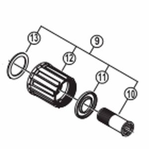 シマノ SHIMANO シマノ SHIMANO Y3D698040 フリーホイール部組立品