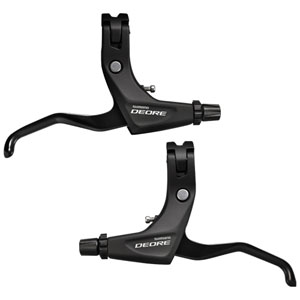 シマノ SHIMANO シマノ EBLT610PAL BL-T610L ブレーキレバー 左右 2フィンガー ブラック SHIMANO