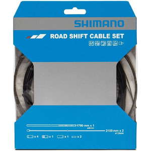 シマノ SHIMANO シマノ SHIMANO Y60098022 ロード用SUSシフトケーブルセット ブラック