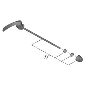 シマノ SHIMANO シマノ SHIMANO クイック組 163mm Y0D298010 WH-RS700-C30-TL-R