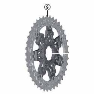 シマノ SHIMANO シマノ SHIMANO Y1VA98020 CS-M9001 ギアユニット35-40T