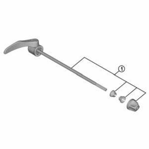 シマノ SHIMANO シマノ SHIMANO Y39D98010 FH-RS300 クイック組163mm