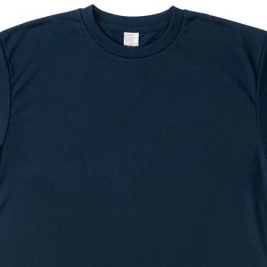 アイトス アイトス 8090 4.4オンス ドライ 半袖 Tシャツ ポケット無し 男女兼用 ネイビー L