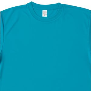 アイトス アイトス 8090 4.4オンス ドライ 半袖 Tシャツ ポケット無し 男女兼用 ターコイズ L