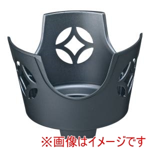 マイン マイン 丸こんろ 七宝 黒 大 M10-795