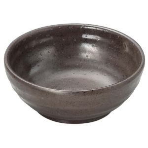 マイン MIN マイン メラミンウェア 茶 小鉢 大 M11-574