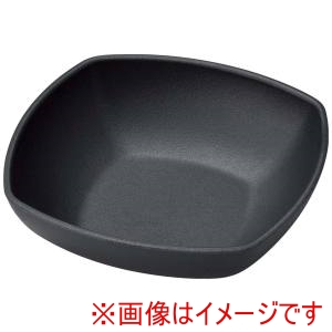 マイン MIN マイン 耐熱角深皿 大 黒 14.8×14.8×H4.5cm M11-643