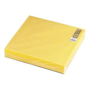 マイン MIN マイン 金箔紙ラミネート 黄 12角 12x12 500枚入 M30-654
