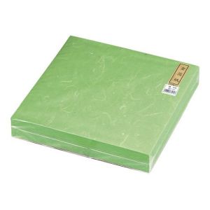 マイン MIN マイン 金箔紙ラミネート 緑 30角 30x30 500枚入 M33-471