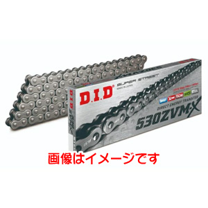 DID 大同工業 DID 530ZVM-X2 シルバー ZJ カシメジョイント 大同工業 DAIDO