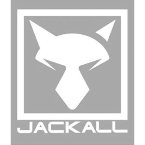 ジャッカル JACKALL ジャッカル カッティングステッカー スクエア L ホワイト
