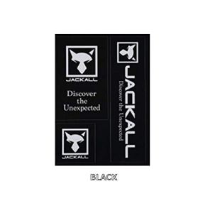 ジャッカル JACKALL ジャッカル ロゴステッカー ブラック